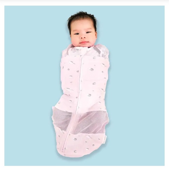 Happiest Baby Sleepea Baby Swaddle Pink Size Small - Picture 3 of 3